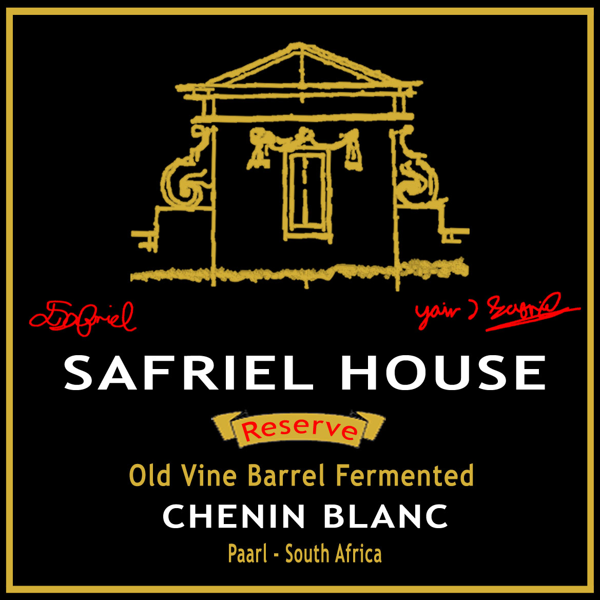 Barrel Fermented Chenin Blanc Label